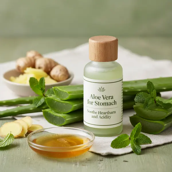 Gel d'aloe vera frais dans un bol avec une cuillere en bois